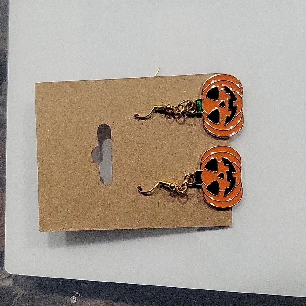 Pumkin earrings